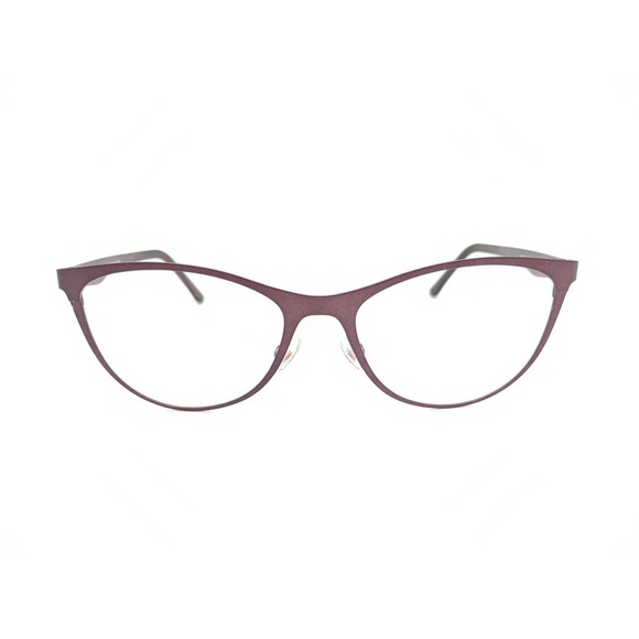 Maui Jim MJO 2105-89M Matte Dark Red Burgundy Eyeglasses Frames 53-18 135 Italy - Picture 6 of 12